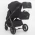 Детская коляска 2 в 1 IningBaby KR 345 pro black