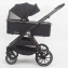 Детская коляска 2 в 1 IningBaby KR 345 pro black