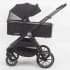 Детская коляска 2 в 1 IningBaby KR 345 pro black