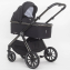 Детская коляска 2 в 1 IningBaby KR 345 pro black