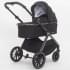 Детская коляска 2 в 1 IningBaby KR 345 pro black