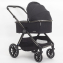 Детская коляска 2 в 1 IningBaby KR 345 pro black