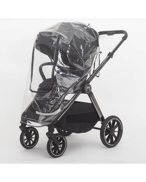Детская коляска 2 в 1 IningBaby KR 345 pro black