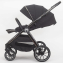 Детская коляска 2 в 1 IningBaby KR 345 pro black