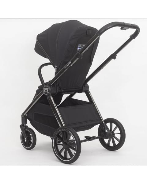 Детская коляска 2 в 1 IningBaby KR 345 pro black