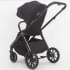 Детская коляска 2 в 1 IningBaby KR 345 pro black
