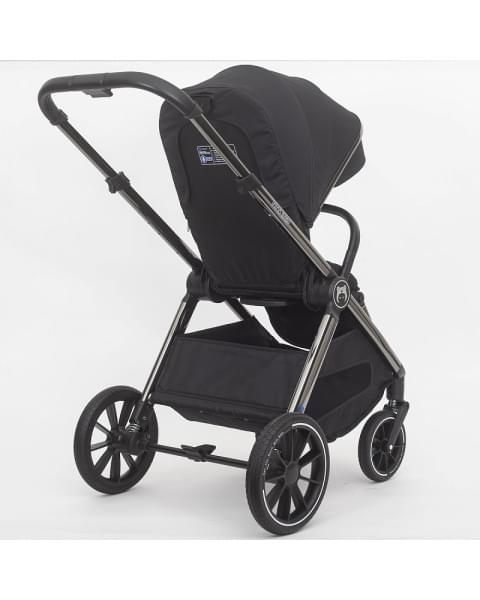 Детская коляска 2 в 1 IningBaby KR 345 pro black