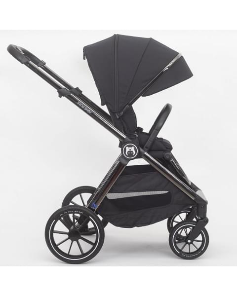 Детская коляска 2 в 1 IningBaby KR 345 pro black
