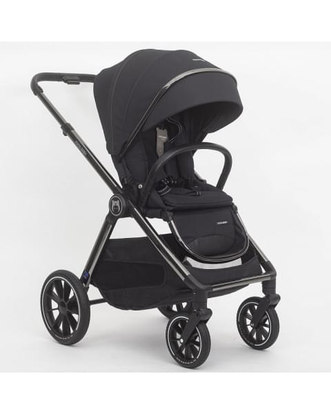 Детская коляска 2 в 1 IningBaby KR 345 pro black