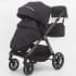 Детская коляска 2 в 1 IningBaby KR 345 pro black