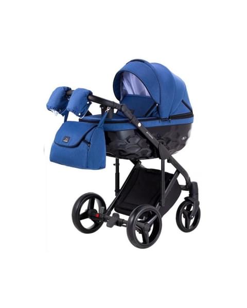 Детская коляска Adamex Chantal 2 в 1 C213 (ЧЕРНЫЙ)