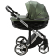 Детская коляска Adamex Chantal Special Edition Deluxe 2 в 1 С121 (ЗЕЛЕН.ПЕРЛ.КОЖА+ХРОМ РАМА)
