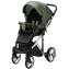Детская коляска Adamex Chantal Special Edition Deluxe 2 в 1 С121 (ЗЕЛЕН.ПЕРЛ.КОЖА+ХРОМ РАМА)