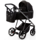 Детская коляска Adamex Delta Natura 3 в 1 DN-11-CARBON (ЧЕРНЫЙ)