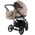 Детская коляска Adamex Lanti Deluxe 2 в 1 LN-SA7 (СВ.БЕЖ.КОЖА)