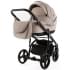 Детская коляска Adamex Lanti Deluxe 2 в 1 LN-SA7 (СВ.БЕЖ.КОЖА)