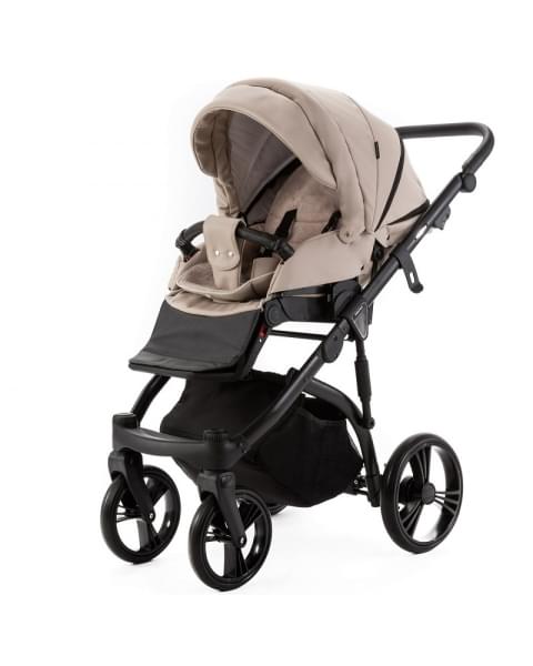 Детская коляска Adamex Lanti Deluxe 2 в 1 LN-SA7 (СВ.БЕЖ.КОЖА)