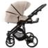 Детская коляска Adamex Lanti Deluxe 2 в 1 LN-SA7 (СВ.БЕЖ.КОЖА)