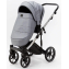 Детская коляска Adamex Lumi Air SE Deluxe 2 в 1 L-SM507 (СЕРАЯ ПЕРЛ. КОЖА+ХРОМ РАМА)