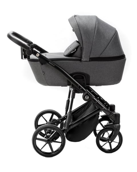 Детская коляска Adamex Mobi 2 в 1 M-TK57 (ТЕМНО-СЕРЫЙ)