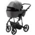 Детская коляска Adamex Mobi 2 в 1 M-TK57 (ТЕМНО-СЕРЫЙ)