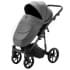 Детская коляска Adamex Mobi 2 в 1 M-TK57 (ТЕМНО-СЕРЫЙ)