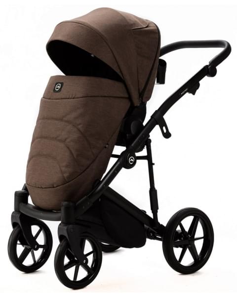 Детская коляска Adamex Mobi Lux New 3 в 1 MN-TK51 КОРИЧНЕВЫЙ
