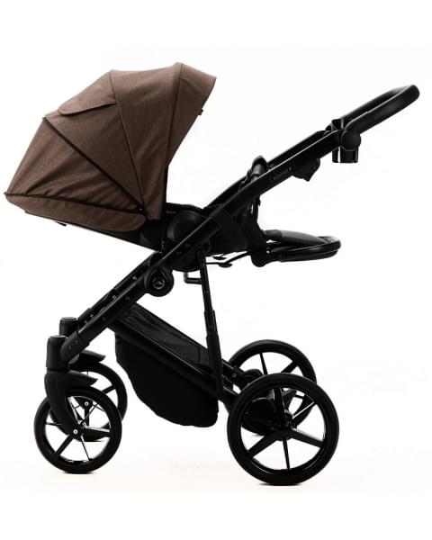 Детская коляска Adamex Mobi Lux New 3 в 1 MN-TK51 КОРИЧНЕВЫЙ