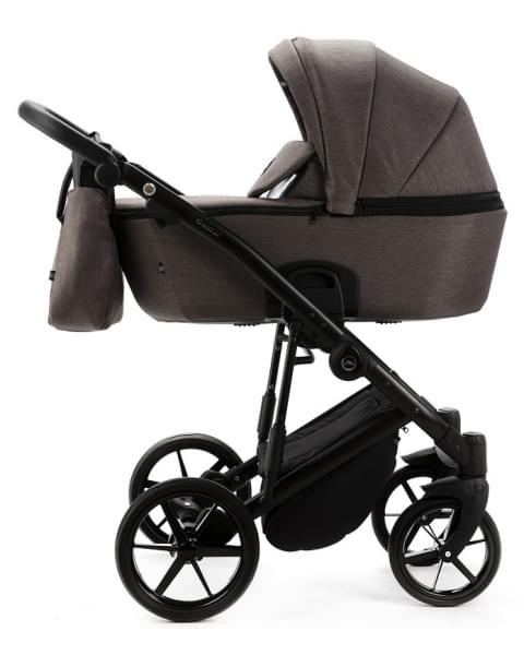 Детская коляска Adamex Mobi New 2 в 1 MN-TK21 ТЕМНО-БЕЖЕВЫЙ