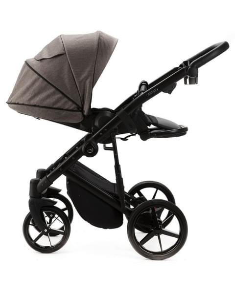 Детская коляска Adamex Mobi New 2 в 1 MN-TK21 ТЕМНО-БЕЖЕВЫЙ