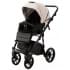 Детская коляска Adamex Nola Deluxe 3 в 1 N-SD113 (СВ.БЕЖ.КОЖА + Т.БЕЖ.КОЖА)