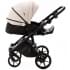 Детская коляска Adamex Nola Deluxe 3 в 1 N-SD113 (СВ.БЕЖ.КОЖА + Т.БЕЖ.КОЖА)