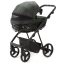 Детская коляска Adamex Quantum 2 в 1 Q-TK105 LUX (Т.ЗЕЛЕНЫЙ)