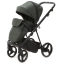 Детская коляска Adamex Quantum 2 в 1 Q-TK105 LUX (Т.ЗЕЛЕНЫЙ)