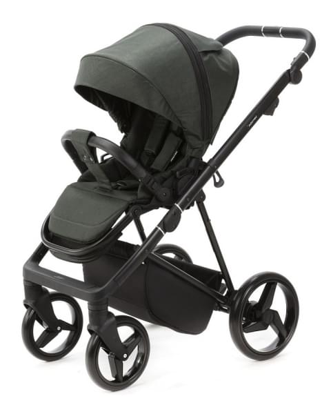 Детская коляска Adamex Quantum 2 в 1 Q-TK105 LUX (Т.ЗЕЛЕНЫЙ)