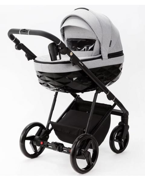 Детская коляска Adamex Quantum 2 в 1 Q-TK10 (СВ.СЕРЫЙ)
