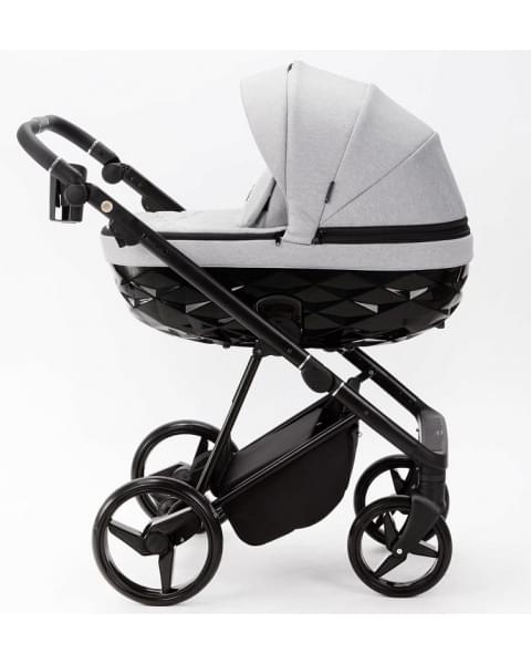 Детская коляска Adamex Quantum 2 в 1 Q-TK10 (СВ.СЕРЫЙ)