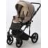 Детская коляска Adamex Rimini 2 в 1 RI15-TIP БЕЖ+КОРИЧНЕВ.КОЖА+ЗОЛОТО ОТДЕЛКА