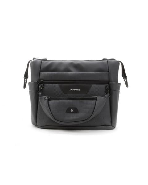 Детская коляска Adamex Zico Deluxe New 2 в 1 ZN-SA05 ТЕМНО-СЕРАЯ КОЖА