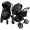 Детская коляска AmaroBaby Motus V2 2 в 1 серый