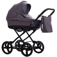 Детская коляска AroTeam Cocoline Prima 2 в 1 04 фиолетовая экокожа