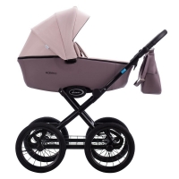 Детская коляска AroTeam Moreno SL 2 в 1 04 св.розовый+т.пудра кожа