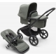 Детская коляска Bugaboo Fox 5 Complete 2 в 1 Black/Forest Green/Forest Green