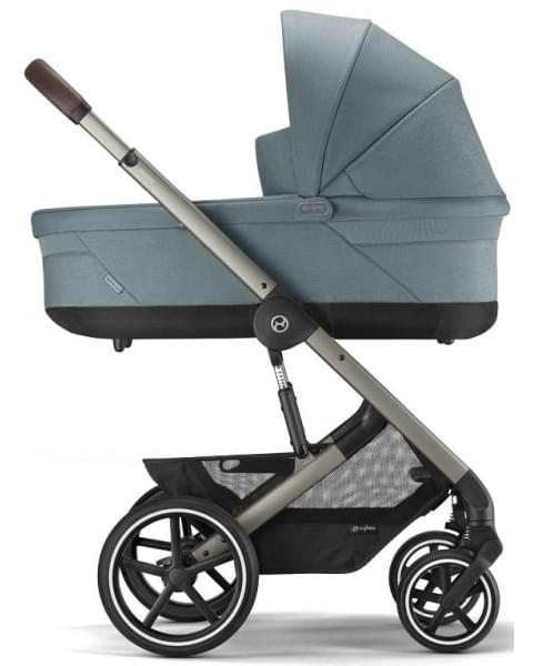 Детская коляска Cybex Balios S Lux 2 в 1 Бирюзовый (Sky Blue TRE-2023, люлька Lux)