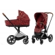 Детская коляска Cybex Priam IV 2 в 1 Rockstar/Chrome Brown