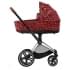 Детская коляска Cybex Priam IV 2 в 1 Rockstar/Chrome Brown