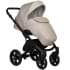 Детская коляска Indigo Mio Eco 2 в 1 02 св.бежевая кожа