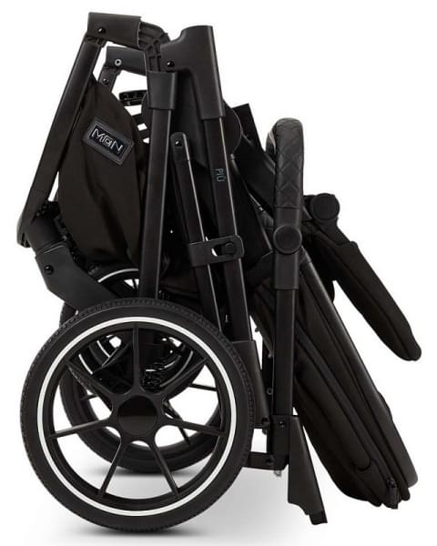 Детская коляска Moon Piu 2 в 1 2024 Black
