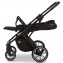 Детская коляска Moon Piu 2 в 1 2024 Black