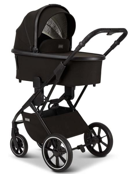 Детская коляска Moon Piu 2 в 1 2024 Black
